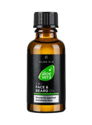 Aloe Vera Mens Essentials 2in1 ansigt & skæg olie